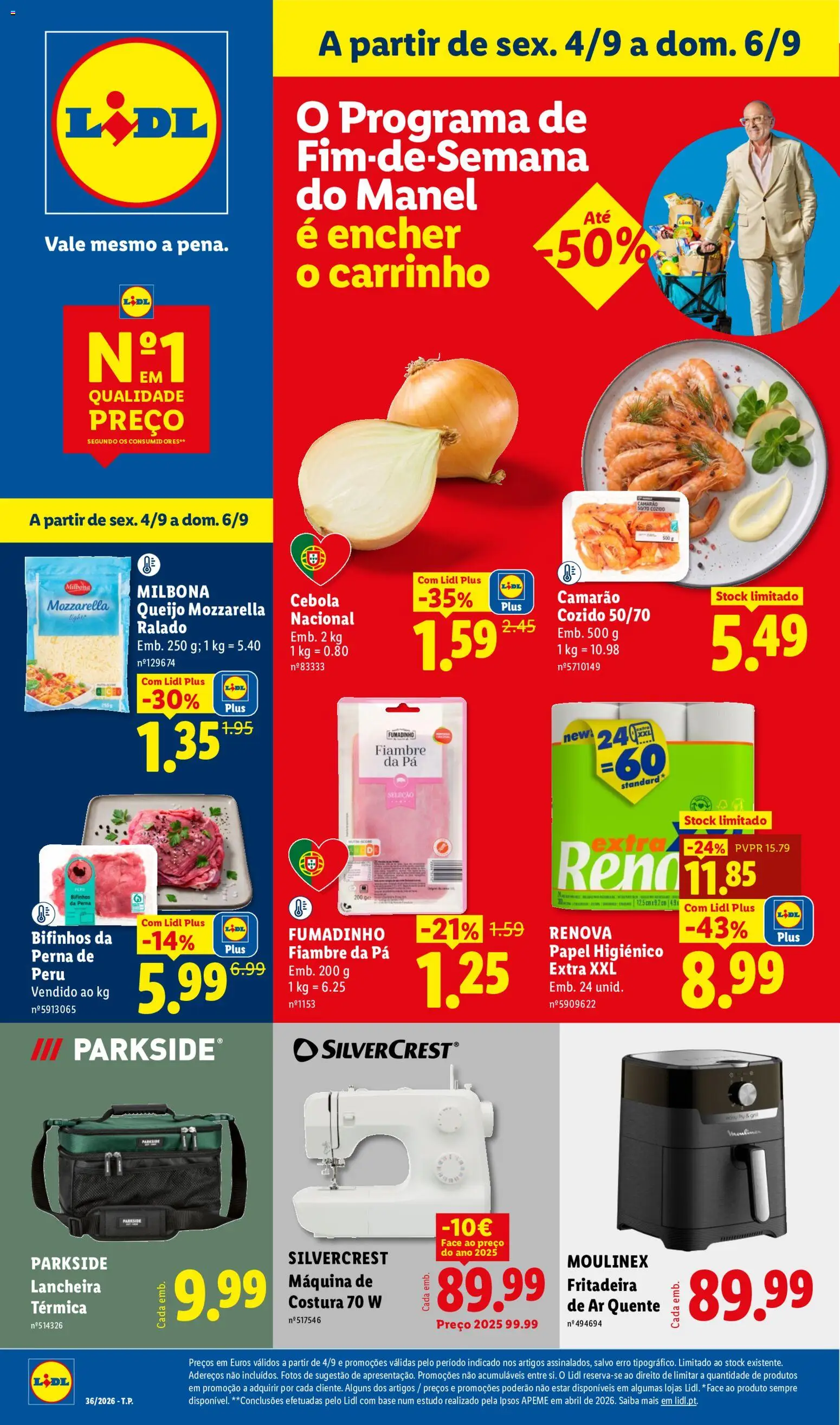 Pré-visualização do folheto da loja Lidl válida a partir de 04/09/2026