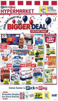 Preview of Pick n Pay flyer valid from 24/07/2026