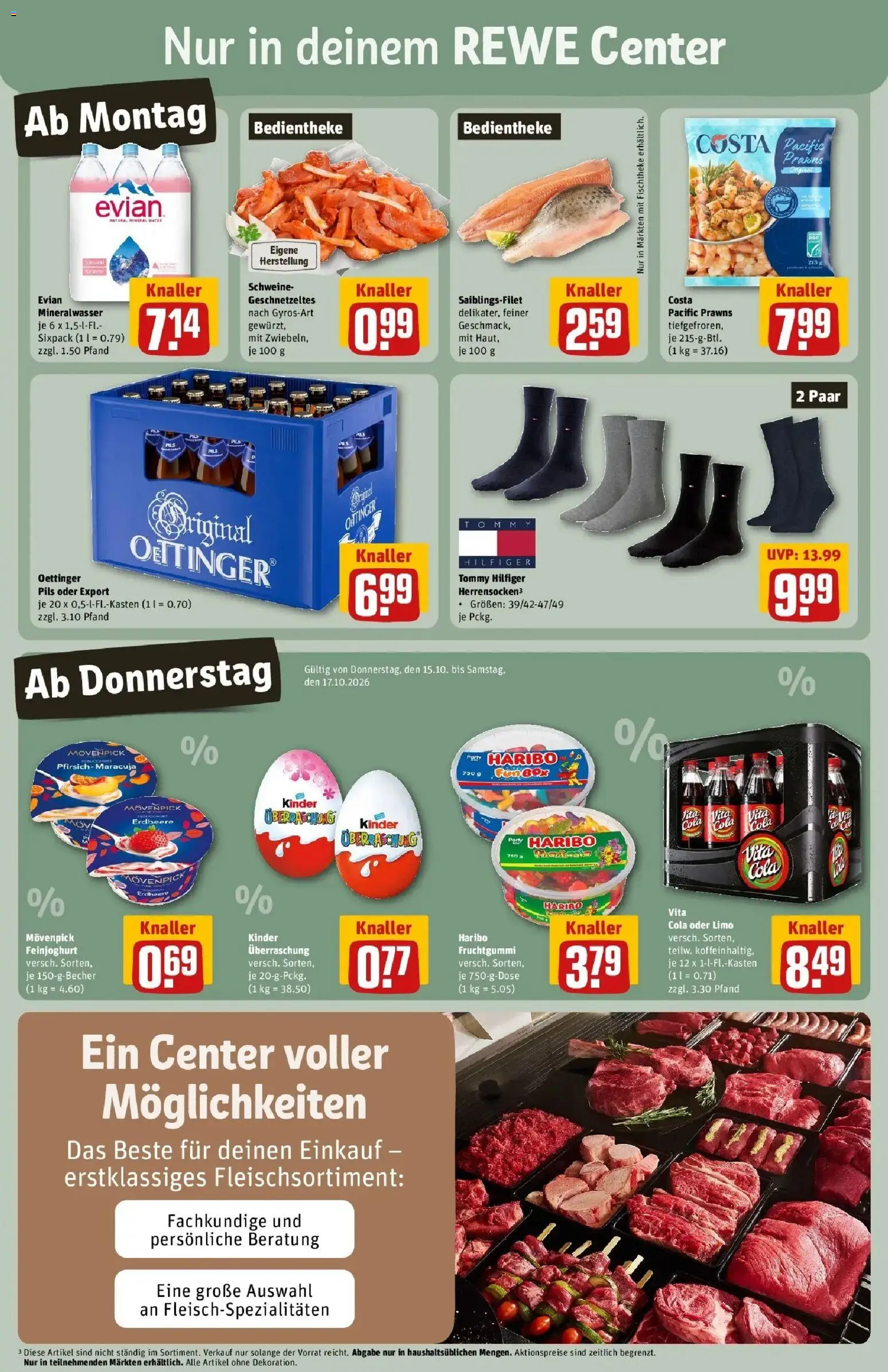 Vorschau von dem Prospekt des Geschäftes Rewe, gültig ab dem 12.10.2026