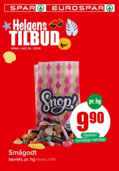 Forhåndsvis Spar Helgens Tilbud fra butikk Spar gyldig fra 23/07/2026