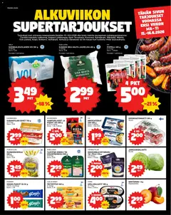 Kaupan Tokmanni Tokmanni ruokatarjoukset esikatselu, voimassa 15/06/2026