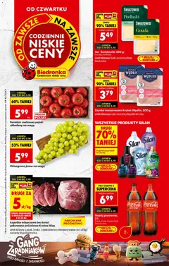 Náhled nabídky: Biedronka Polsko Biedronka Polsko leták - Codziennie niskie ceny platný od 01.10.2026