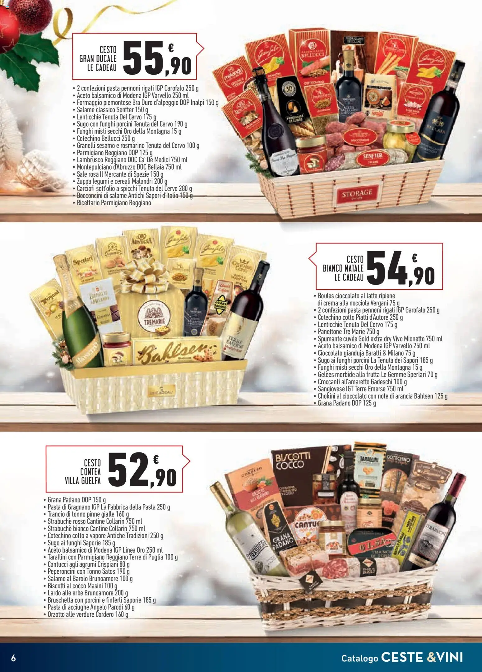 Anteprima dell'opuscolo Conad volantino Superstore Ceste & Vini dal negozio Conad valido da 05/11/2026