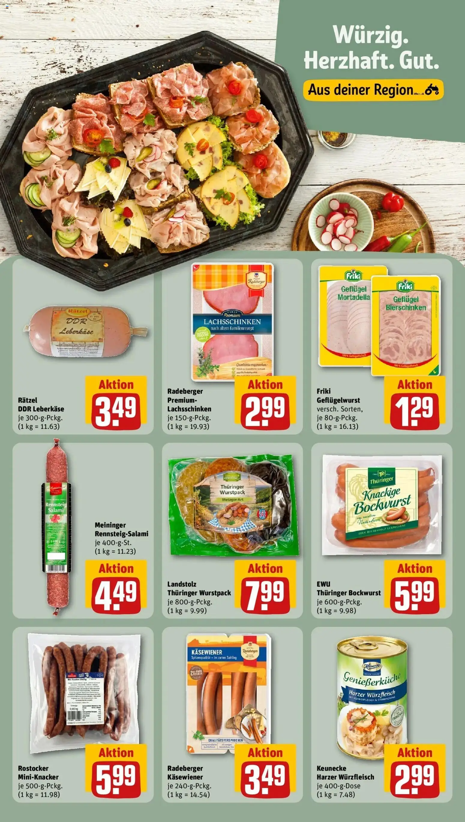 Vorschau von dem Prospekt des Geschäftes Rewe, gültig ab dem 12.10.2026