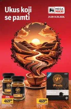 Pregled Mega Maxi kataloga - važi od 24.09.2026