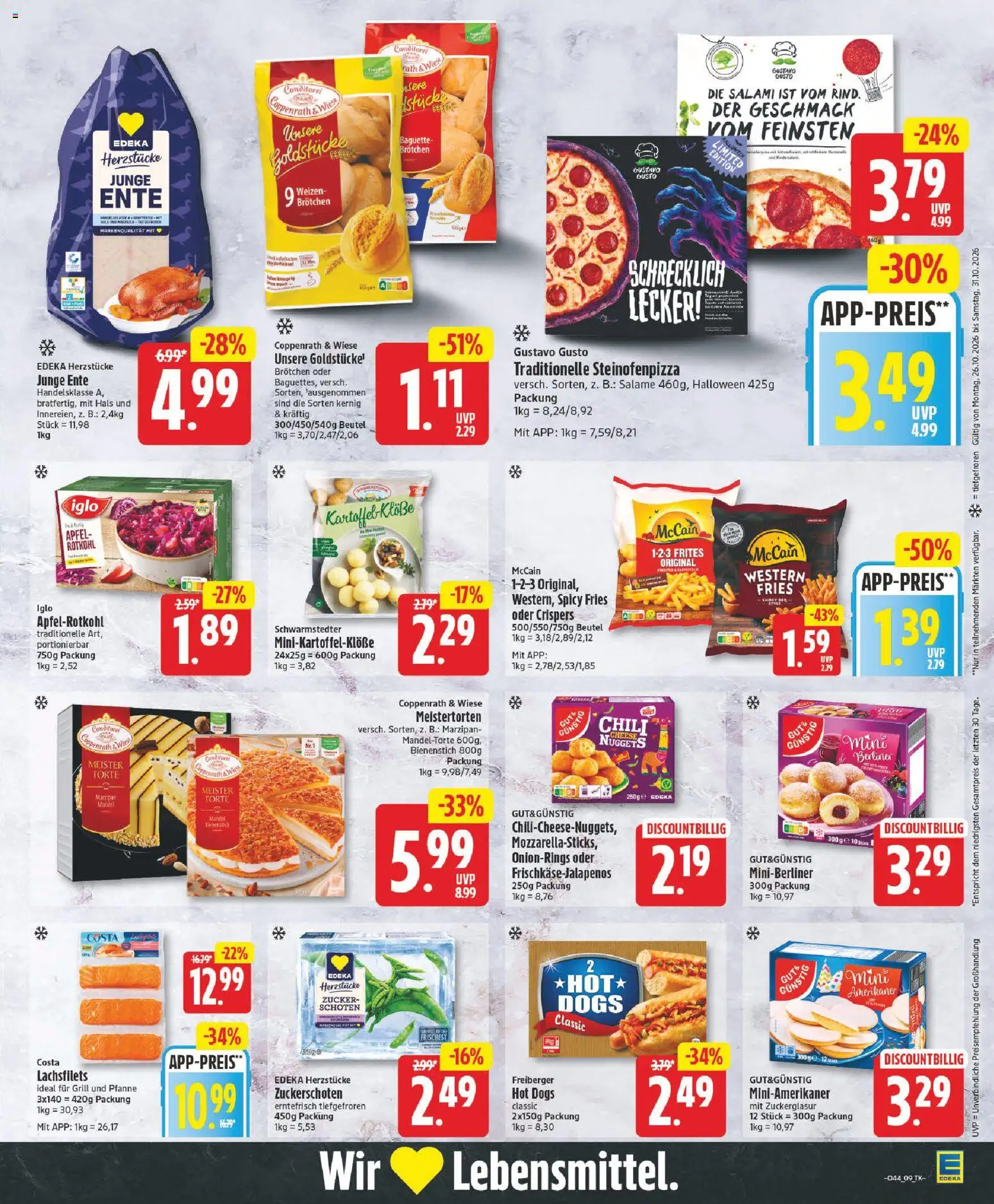 Vorschau von dem Prospekt des Geschäftes Edeka, gültig ab dem 26.10.2026