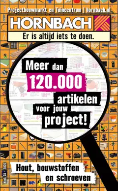 Voorbeeld van Hornbach folder van winkel Hornbach geldig vanaf 06-07-2026