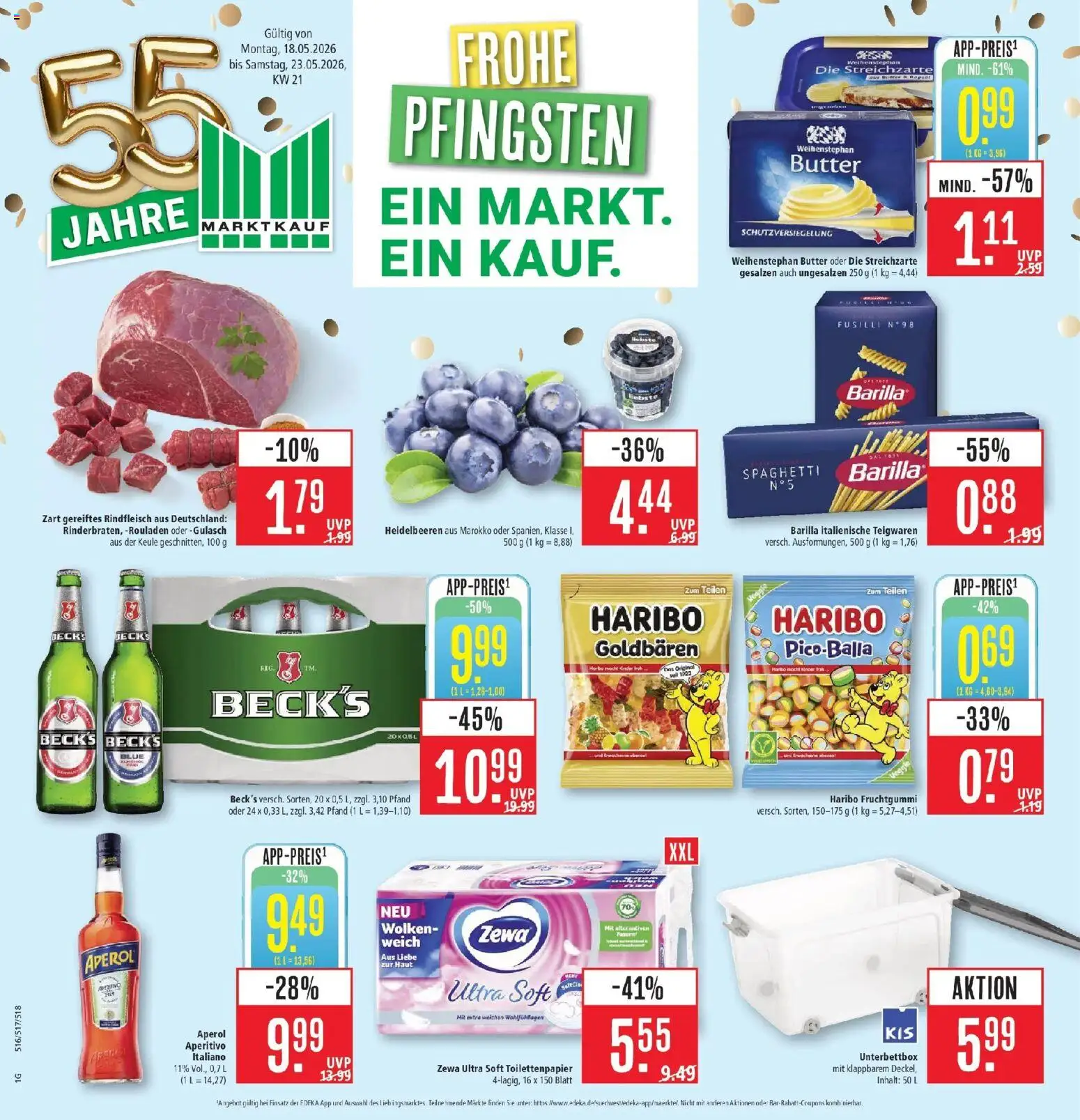 Vorschau von dem Prospekt des Geschäftes Marktkauf, gültig ab dem 17.05.2026