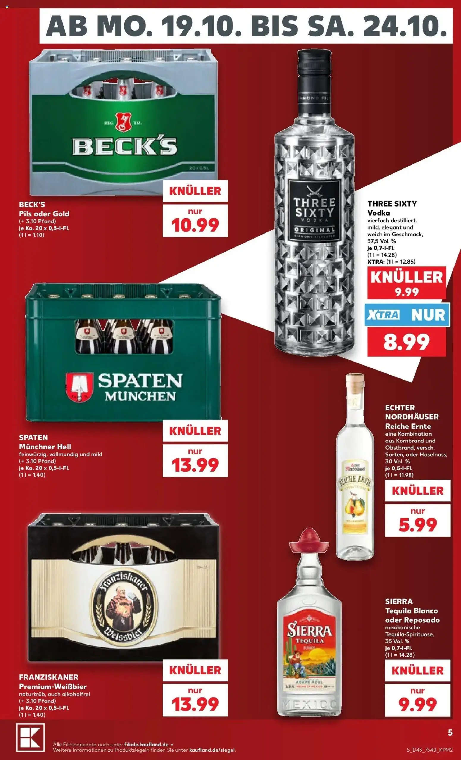 Vorschau von dem Prospekt des Geschäftes Kaufland, gültig ab dem 19.10.2026