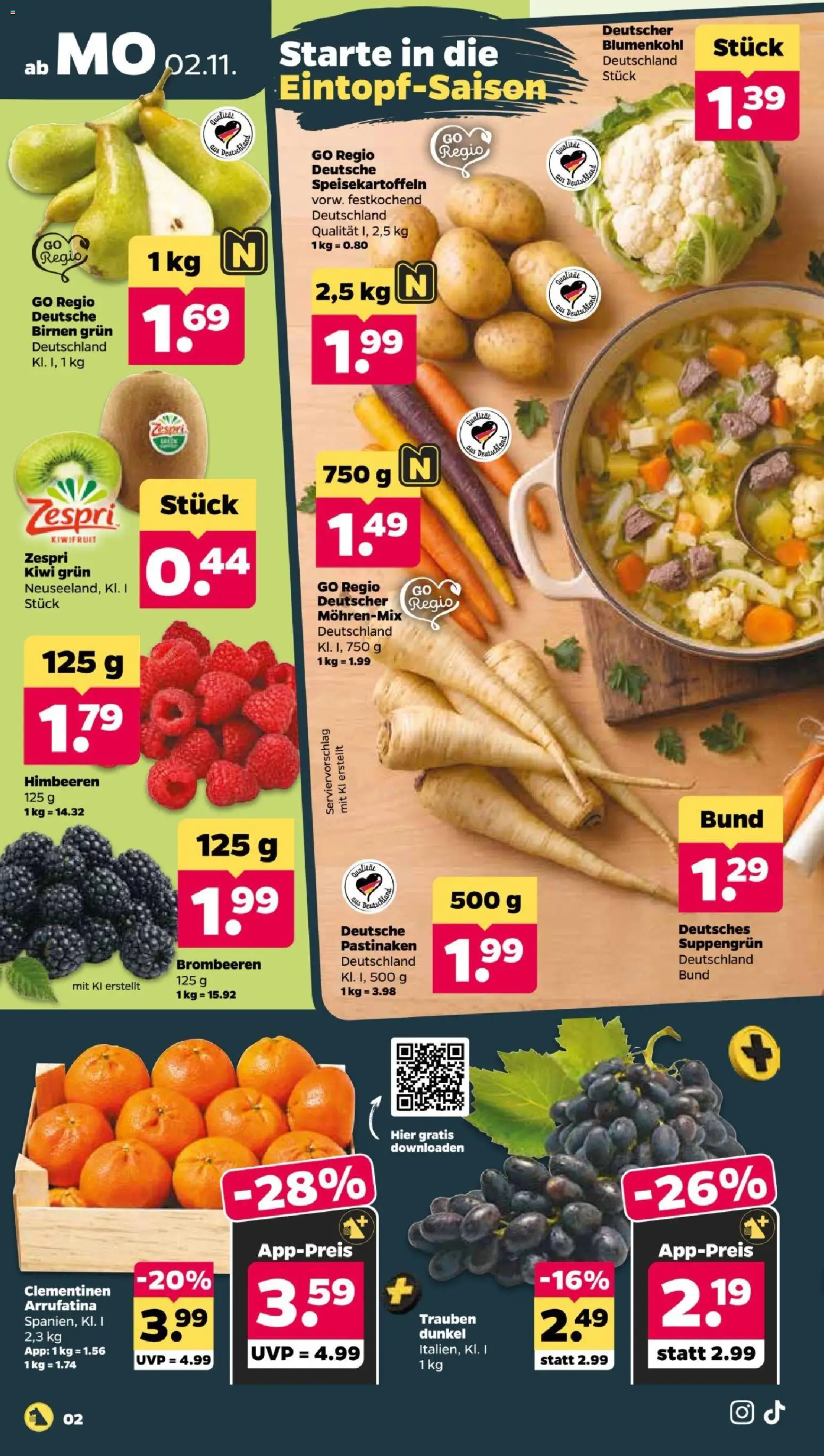 Vorschau von dem Prospekt des Geschäftes Netto, gültig ab dem 02.11.2026