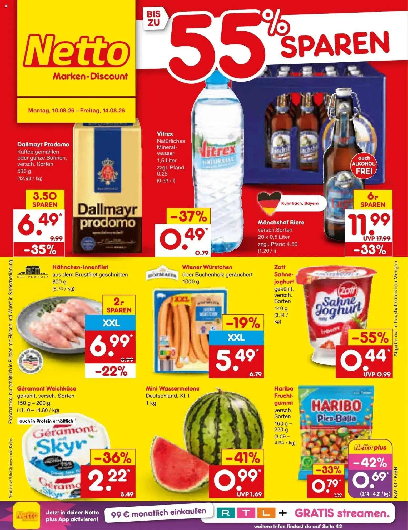 Vorschau von dem Prospekt des Geschäftes Netto Marken-Discount, gültig ab dem 10.08.2026