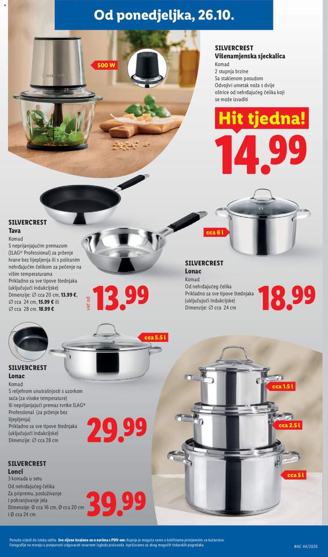 Novi Lidl katalog od 26.10.