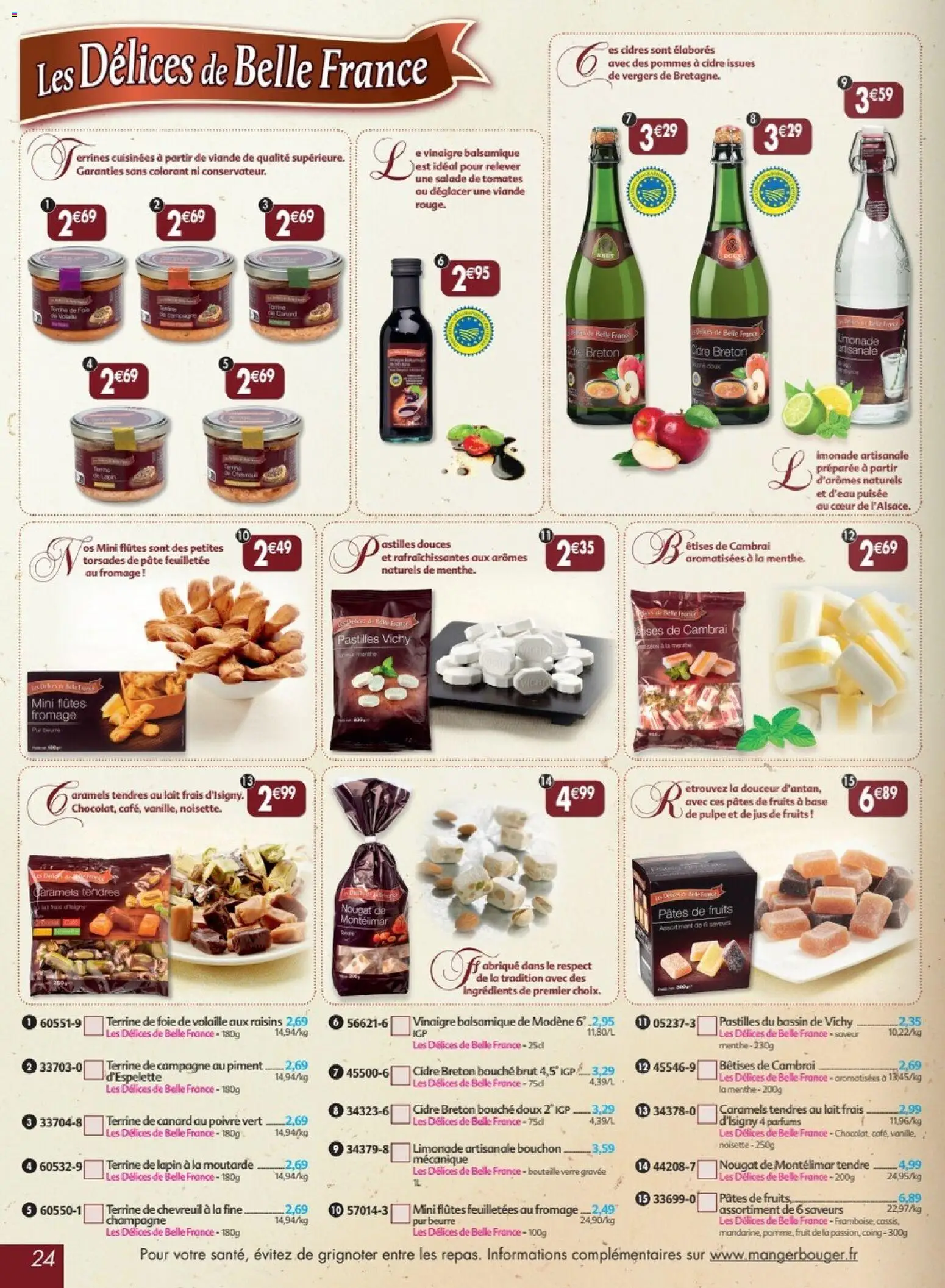 Prévisualisation de Maximo catalogue epicerie du magasin Maximo formulaire valide 24/08/2026 - Champagne, Salade, Fruits, Foie, Nougat, Piment, Poivre, Pâtes de fruits