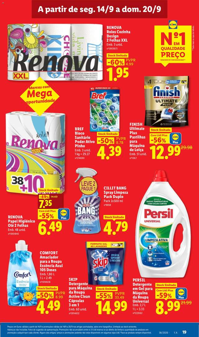Novo folheto Lidl a partir de 14/09