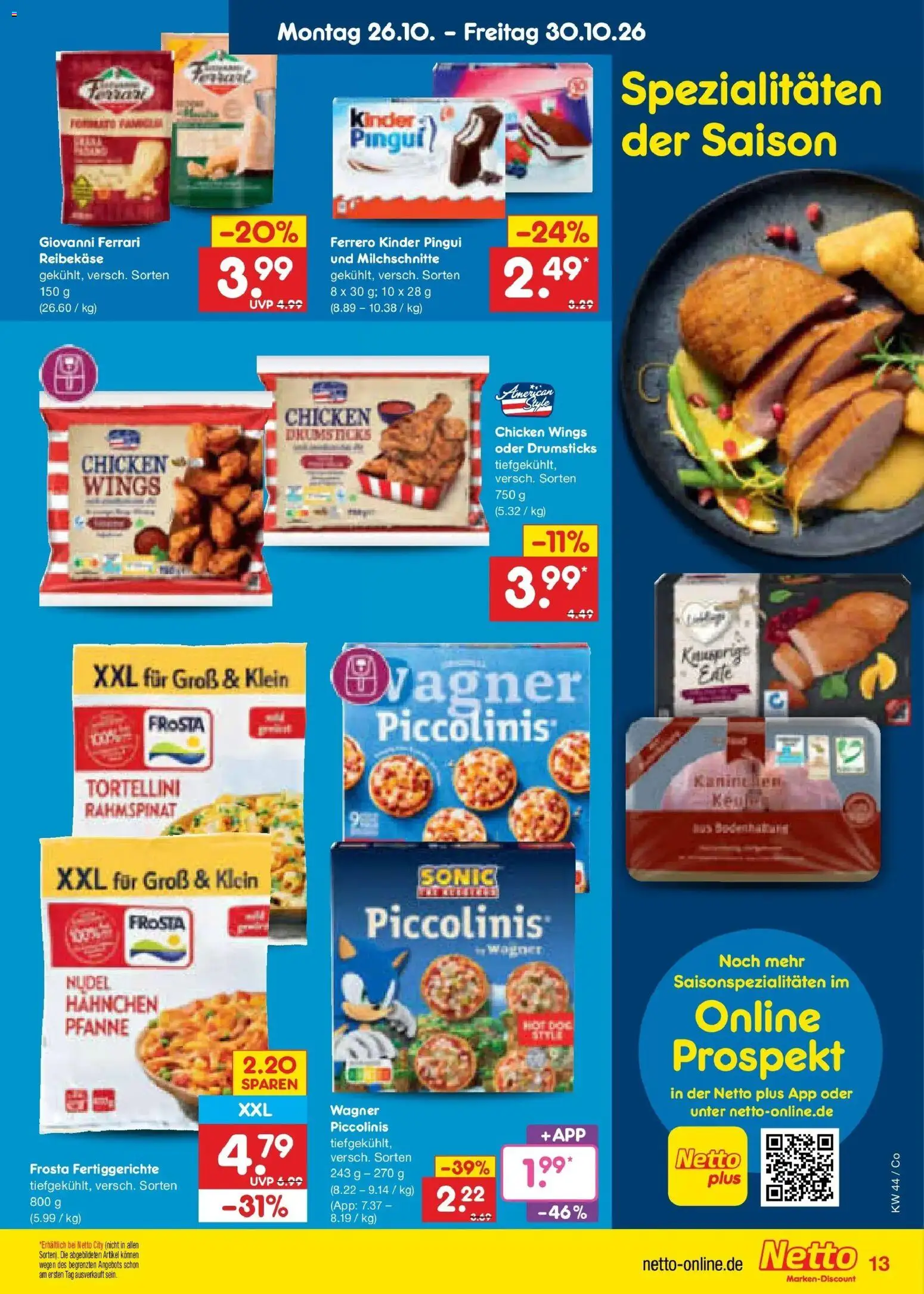 Vorschau von dem Prospekt des Geschäftes Netto Marken-Discount, gültig ab dem 26.10.2026