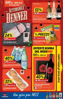Vorschau des Merkblatts Denner aktionen IT vom Shop Denner gültig von 18.06.2026 bis 24.06.2026