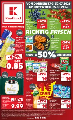 Vorschau von dem Prospekt des Geschäftes Kaufland, gültig ab dem 30.07.2026