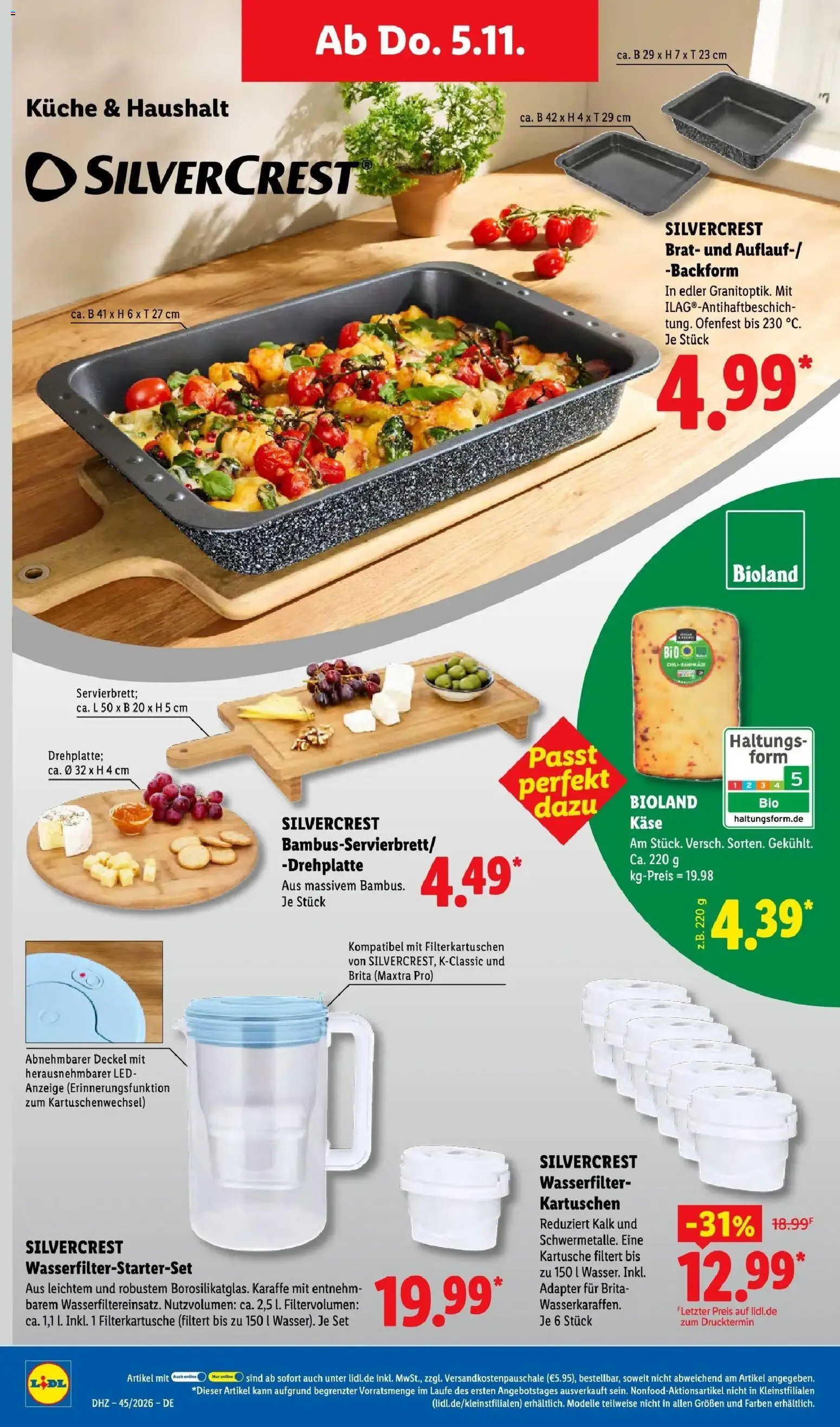 Vorschau von dem Prospekt des Geschäftes Lidl, gültig ab dem 02.11.2026
