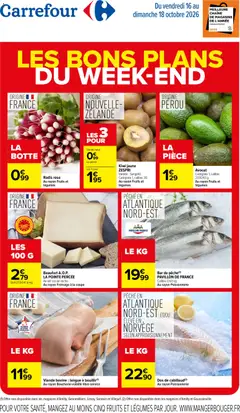 Prévisualisation de Carrefour les bons plans du week-end du magasin Carrefour formulaire valide 16/10/2026