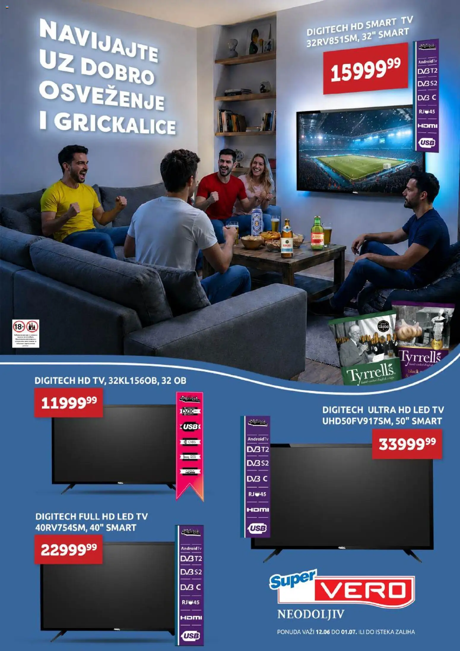Pregled SuperVERO kataloga - važi od 12.06.2026
