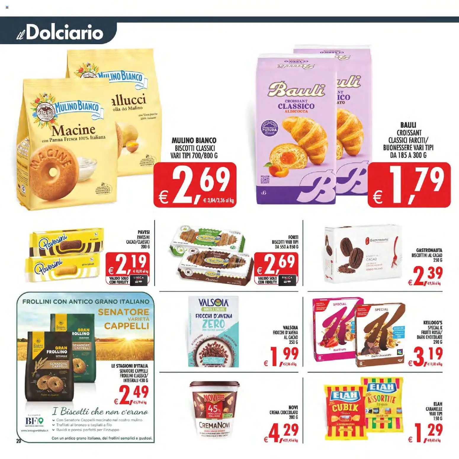 Anteprima dell'opuscolo Decò volantino Maxistore, Supermercati, Local Sicilia dal negozio Decò valido da 01/09/2026 - Crema, Cioccolato, Croissant, Nocciole, Fiocchi, Cacao, Macinato, Fiocchi d'avena