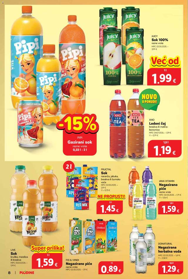 Novi Plodine katalog od 22.07.