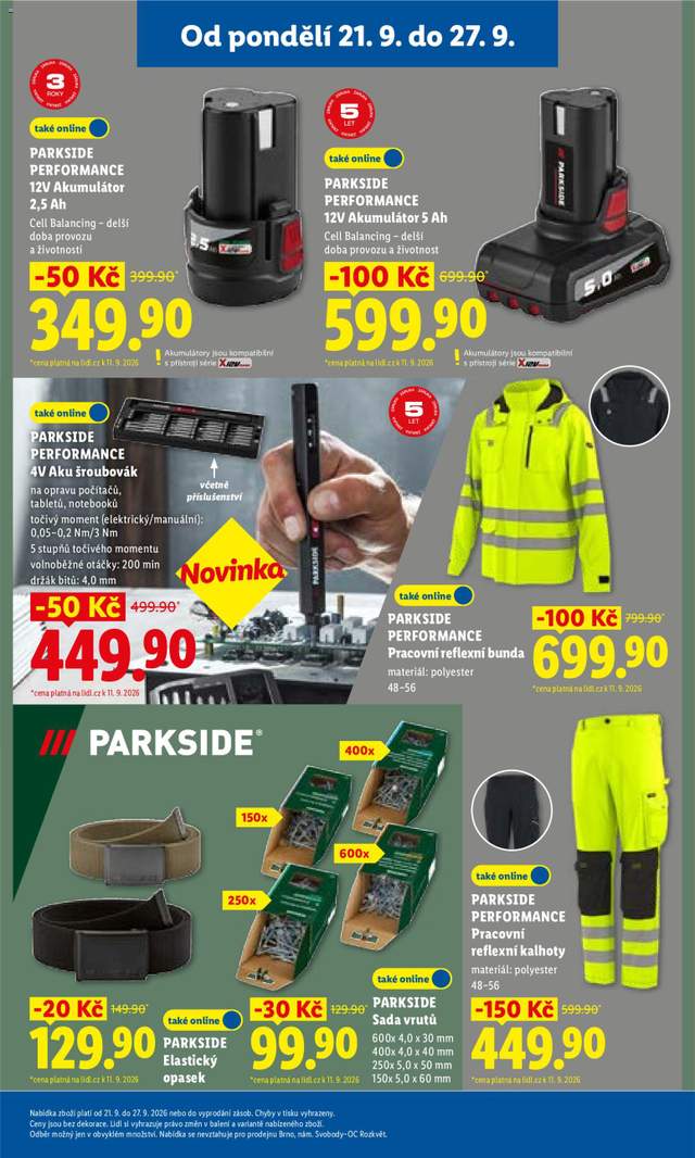 Nový Lidl leták od 21.09.