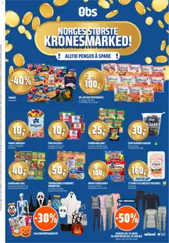 Forhåndsvis Coop Obs kundeavis fra butikk Coop Obs gyldig fra 25/10/2026
