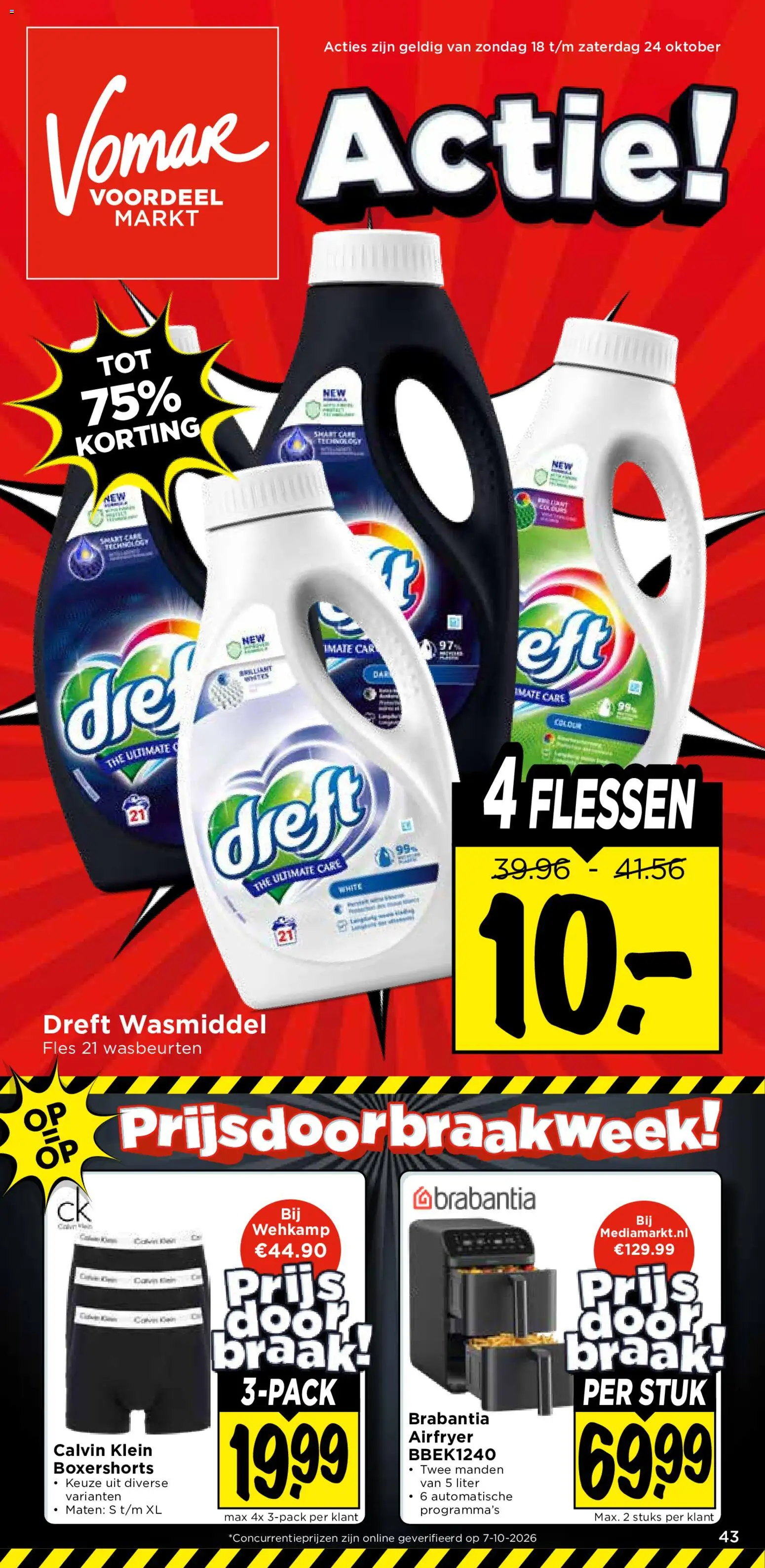 Voorbeeld van Vomar folder van winkel Vomar geldig vanaf 19-10-2026