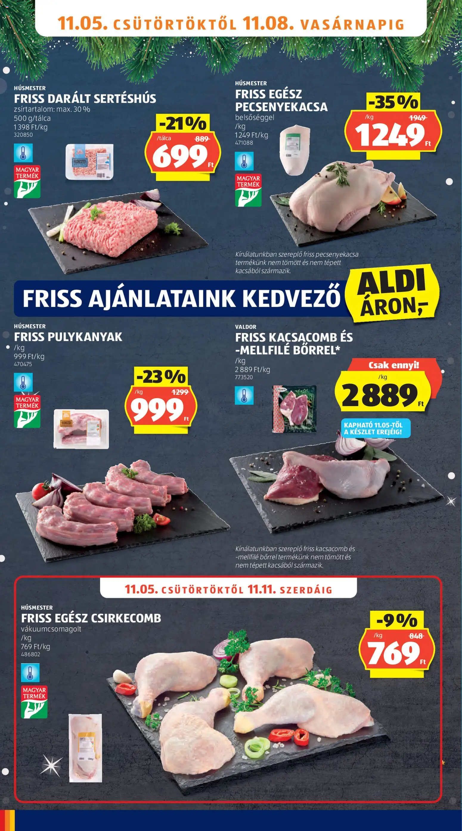 Aldi - Aldi akciós újság megtekintése, amely érvényes 2026.11.05.-től