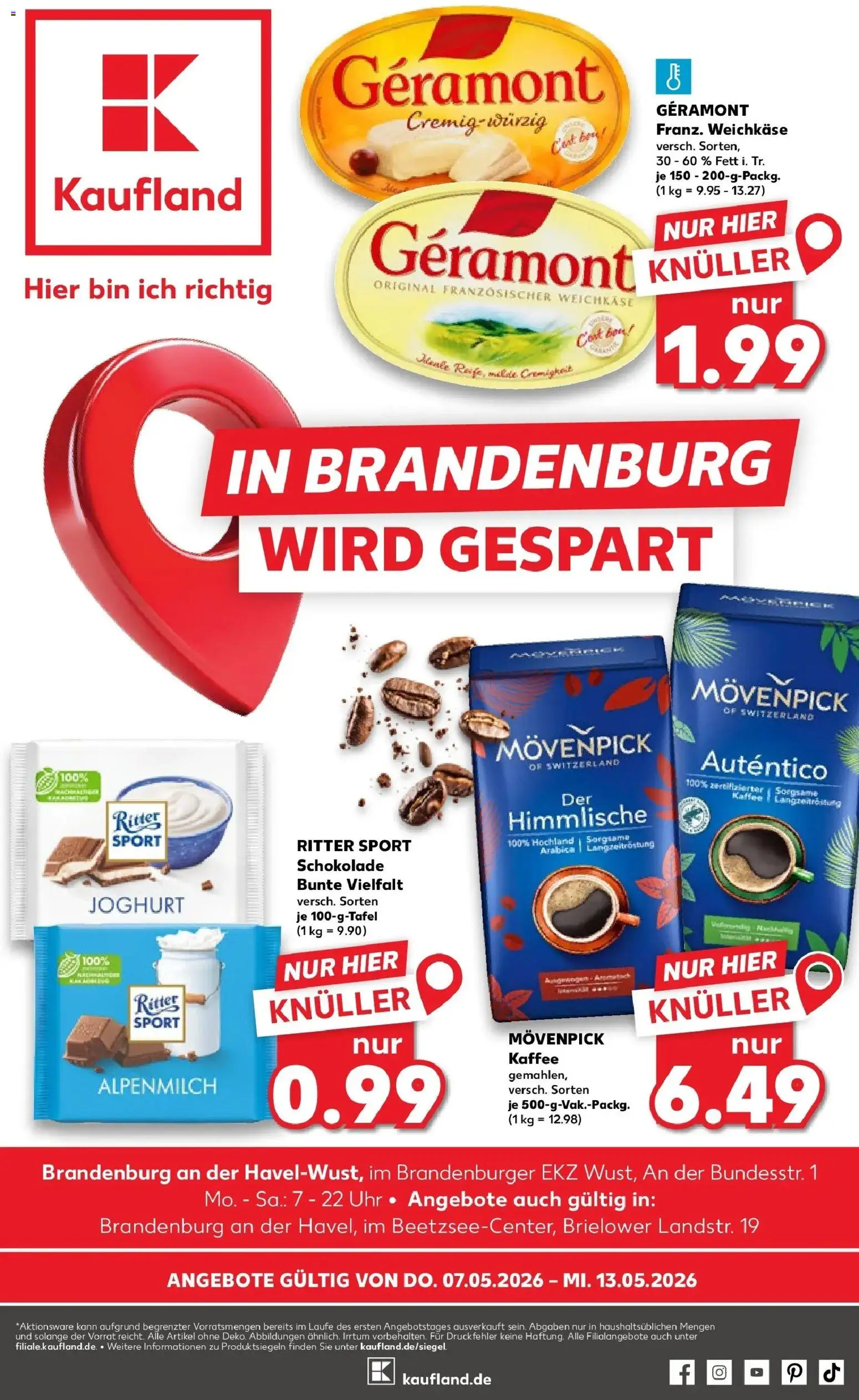Vorschau von dem Prospekt des Geschäftes Kaufland, gültig ab dem 07.05.2026