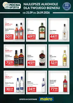 Pogląd gazetki "Makro gazetka - Mocna oferta" ze sklepu Makro ważnej od 21.09.2026