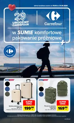 Pogląd gazetki "Carrefour gazetka - Komfortowe pakowanie próżniowe" ze sklepu Carrefour ważnej od 19.10.2026