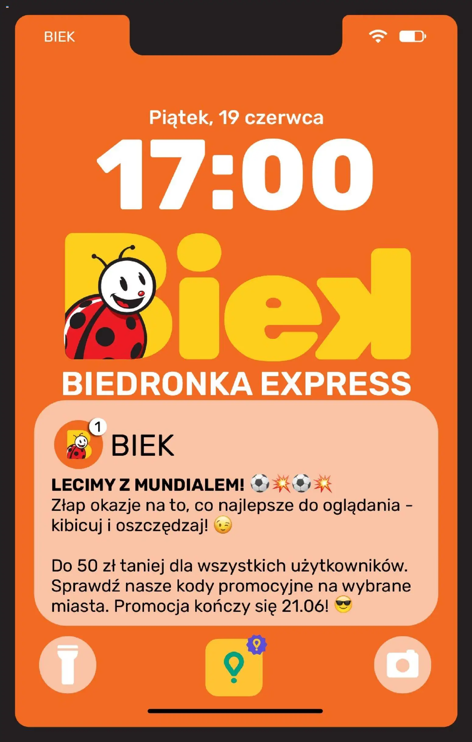Pogląd gazetki "Biedronka gazetka - Biek" ze sklepu Biedronka ważnej od 19.06.2026