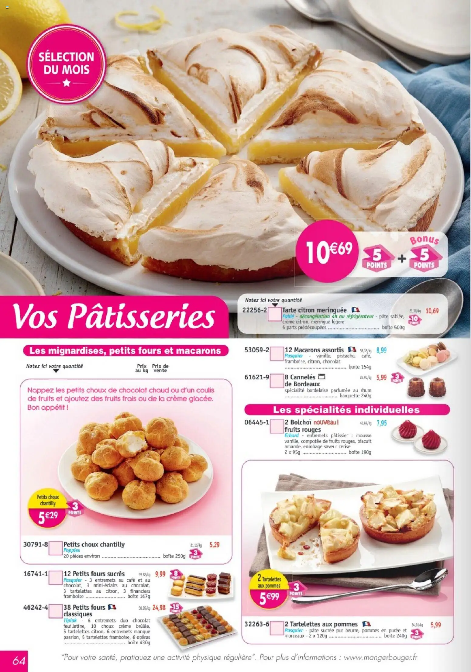 Prévisualisation de Maximo catalogue du magasin Maximo formulaire valide 26/10/2026 - Chocolat, Fruits, Pâte, Citron, Framboise, Chocolat chaud, Mousse, Spécialités