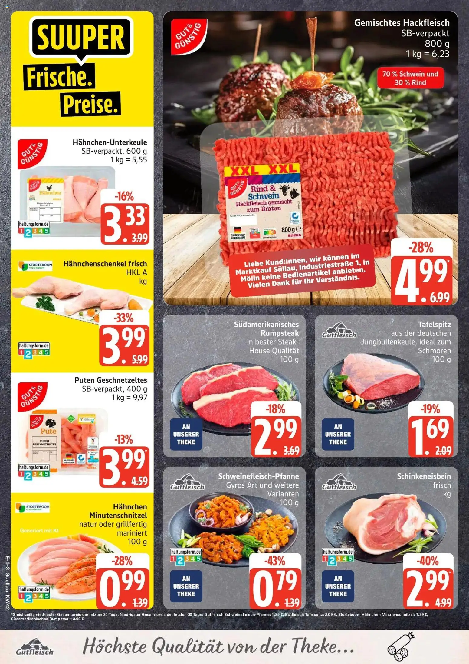 Vorschau von dem Prospekt des Geschäftes Edeka, gültig ab dem 12.10.2026