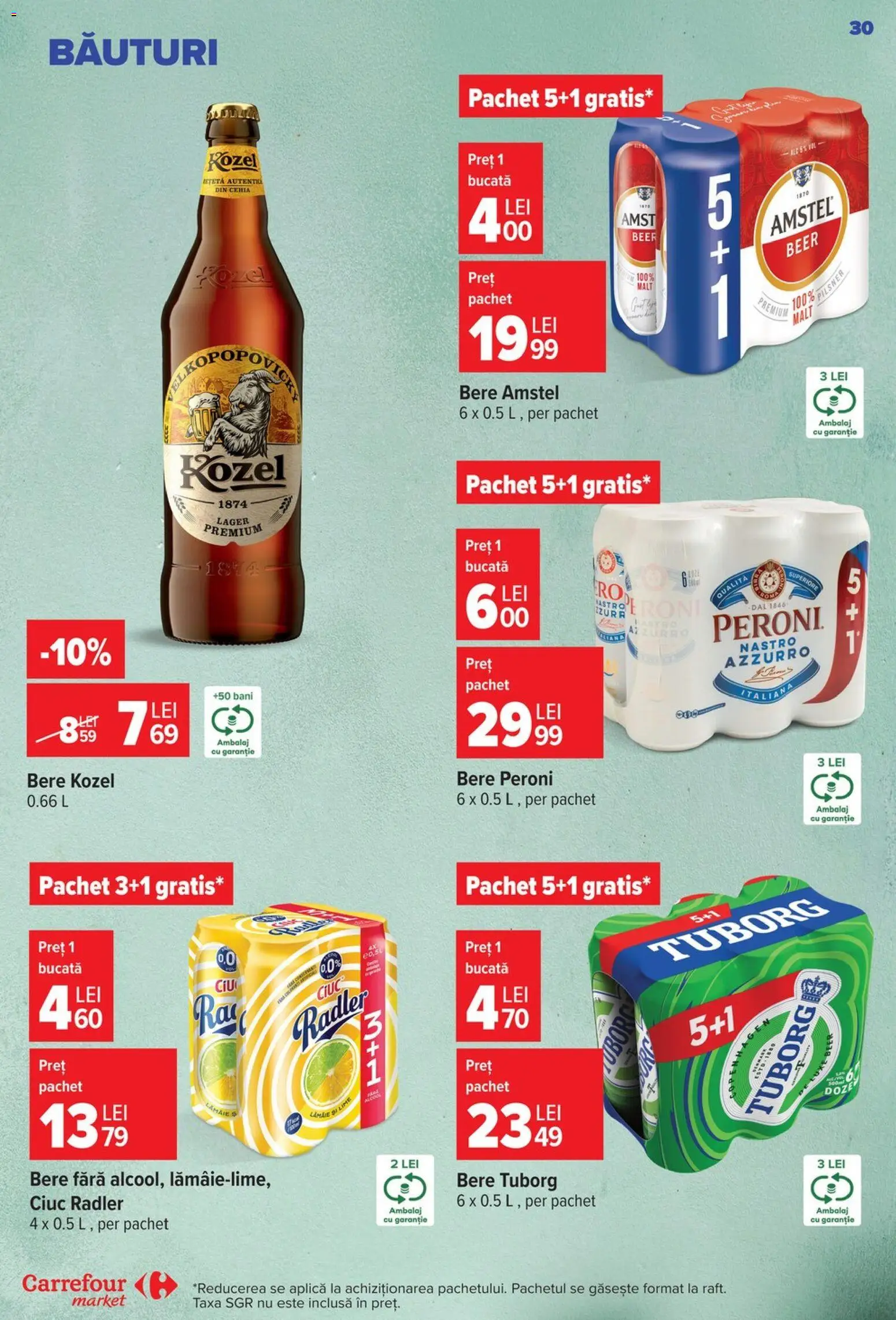 Previzualizarea de cataloage: Carrefour Carrefour Catalog Market valabil de la 28.10.2026 - Bere, Premium, Lămâie, Aplică