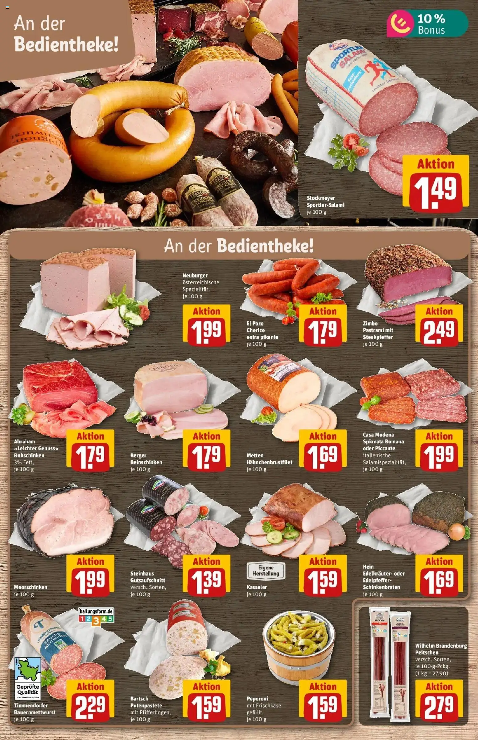 Vorschau von dem Prospekt des Geschäftes Rewe, gültig ab dem 26.10.2026