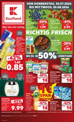 Vorschau von dem Prospekt des Geschäftes Kaufland, gültig ab dem 30.07.2026