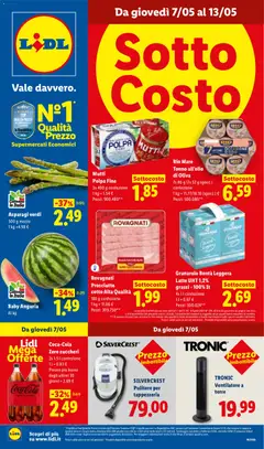 Anteprima dell'opuscolo Lidl volantino dal negozio Lidl valido da 07/05/2026