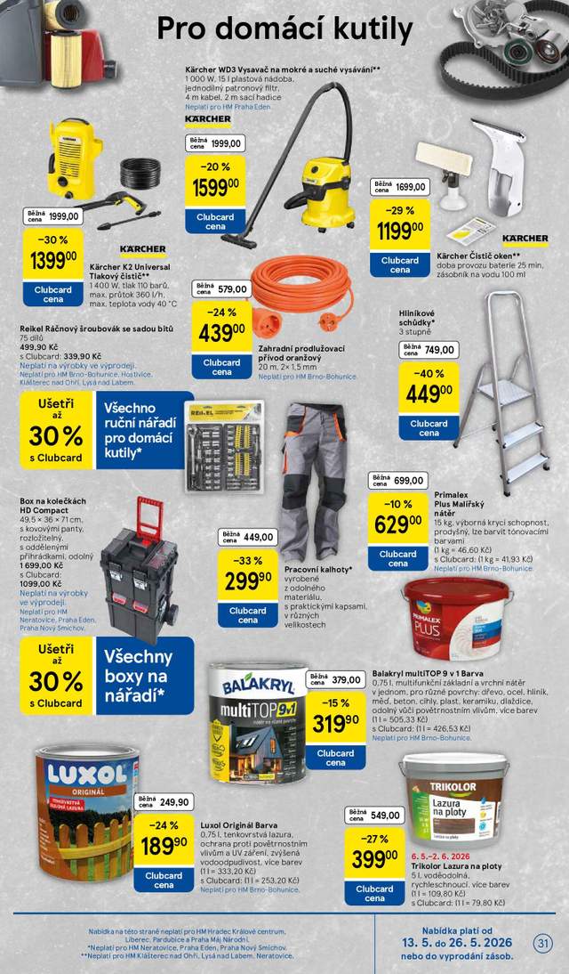 Nový Tesco leták od 13.05.