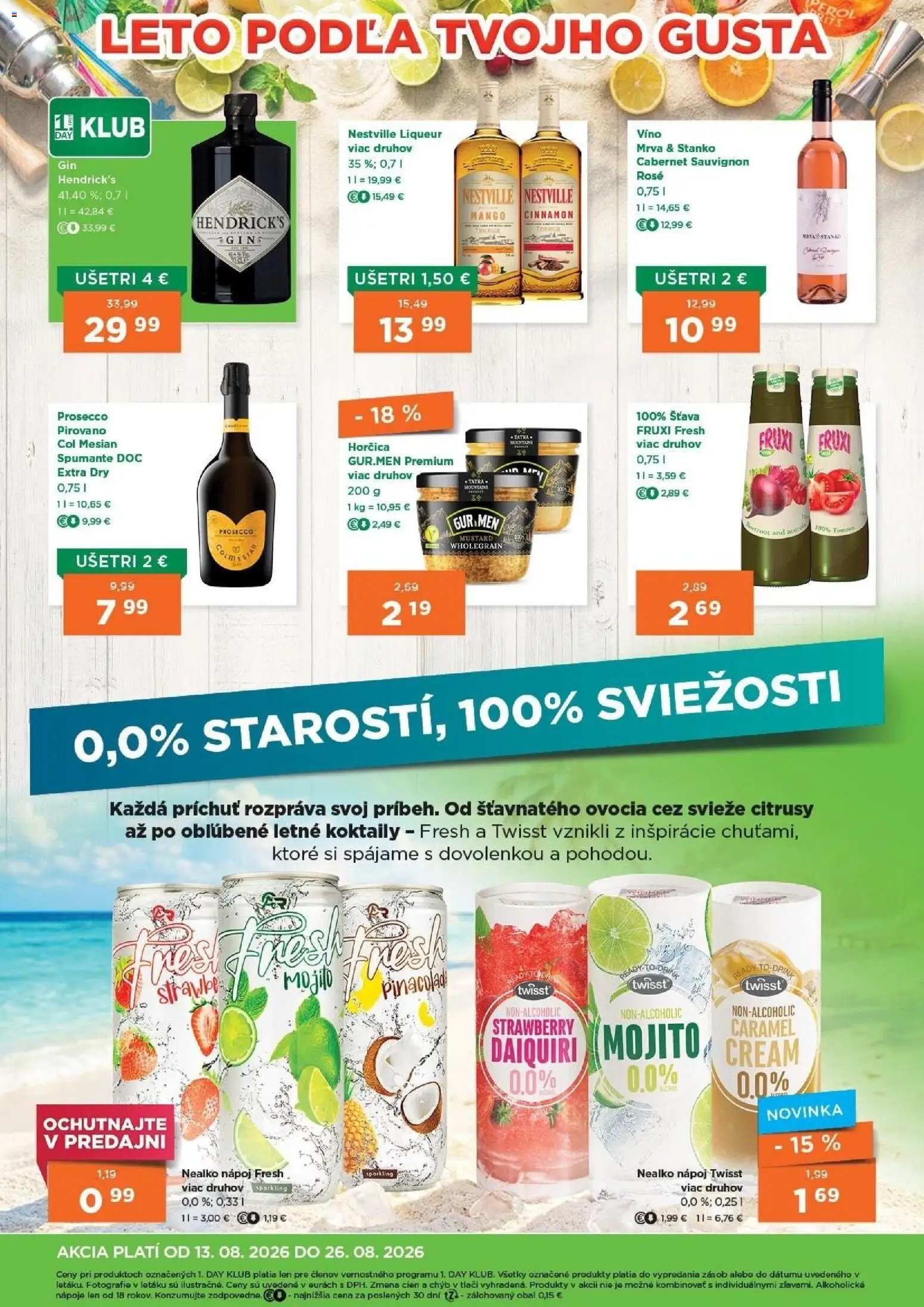 Náhľad 1day letáku platného od 13.08.2026