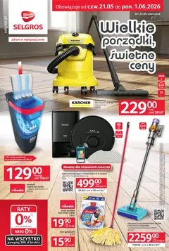 Pogląd gazetki "Selgros cash&carry gazetka - Sprzątanie" ze sklepu Selgros cash&carry ważnej od 21.05.2026