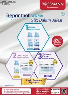 Rossmann Rossmann İndirim 30.04.2026 - Broşürünün önizlemesi