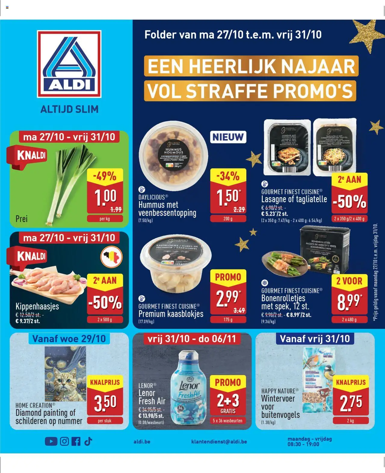 Voorbeeld van Folder week 44 van winkel Aldi geldig vanaf 27/10/2025