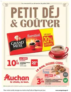 Prévisualisation de Auchan prospectus du magasin Auchan formulaire valide 15/07/2026