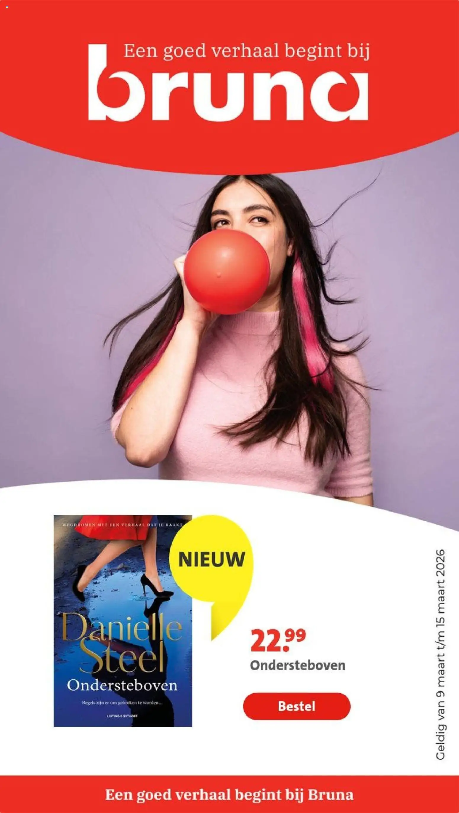 Voorbeeld van Bruna folder van winkel Bruna geldig vanaf 09-03-2026