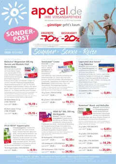 Vorschau von dem Prospekt des Geschäftes Apotal, gültig ab dem 12.05.2026