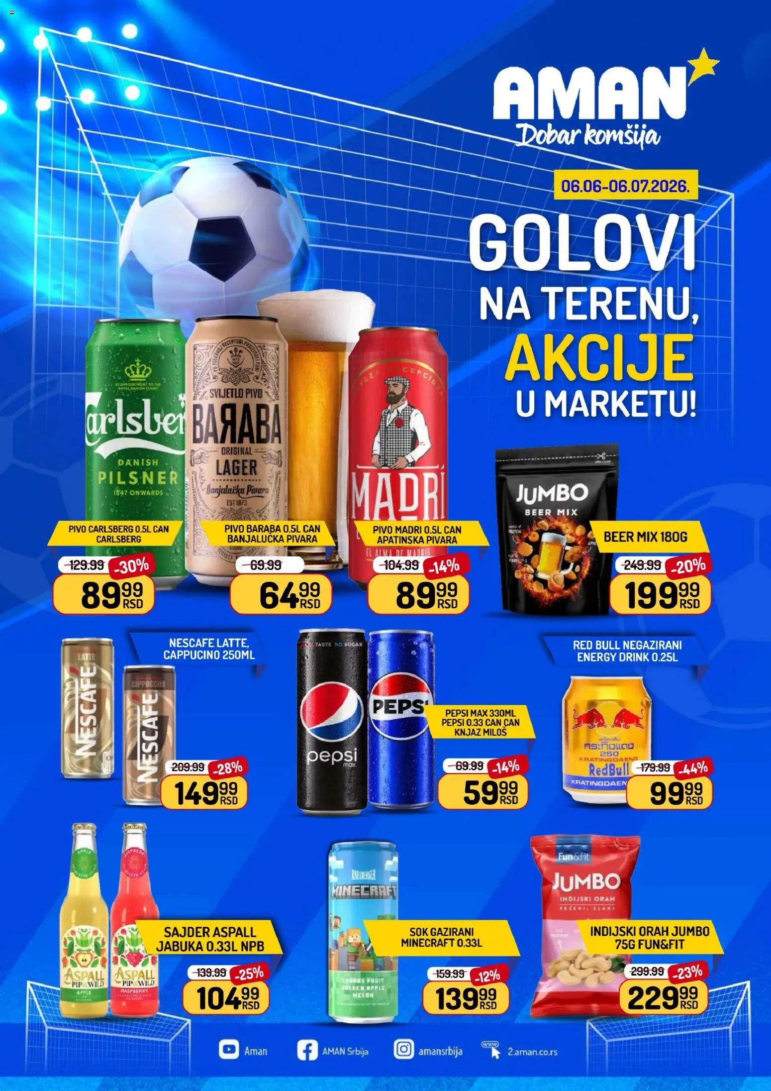 Pregled Aman kataloga - važi od 06.06.2026