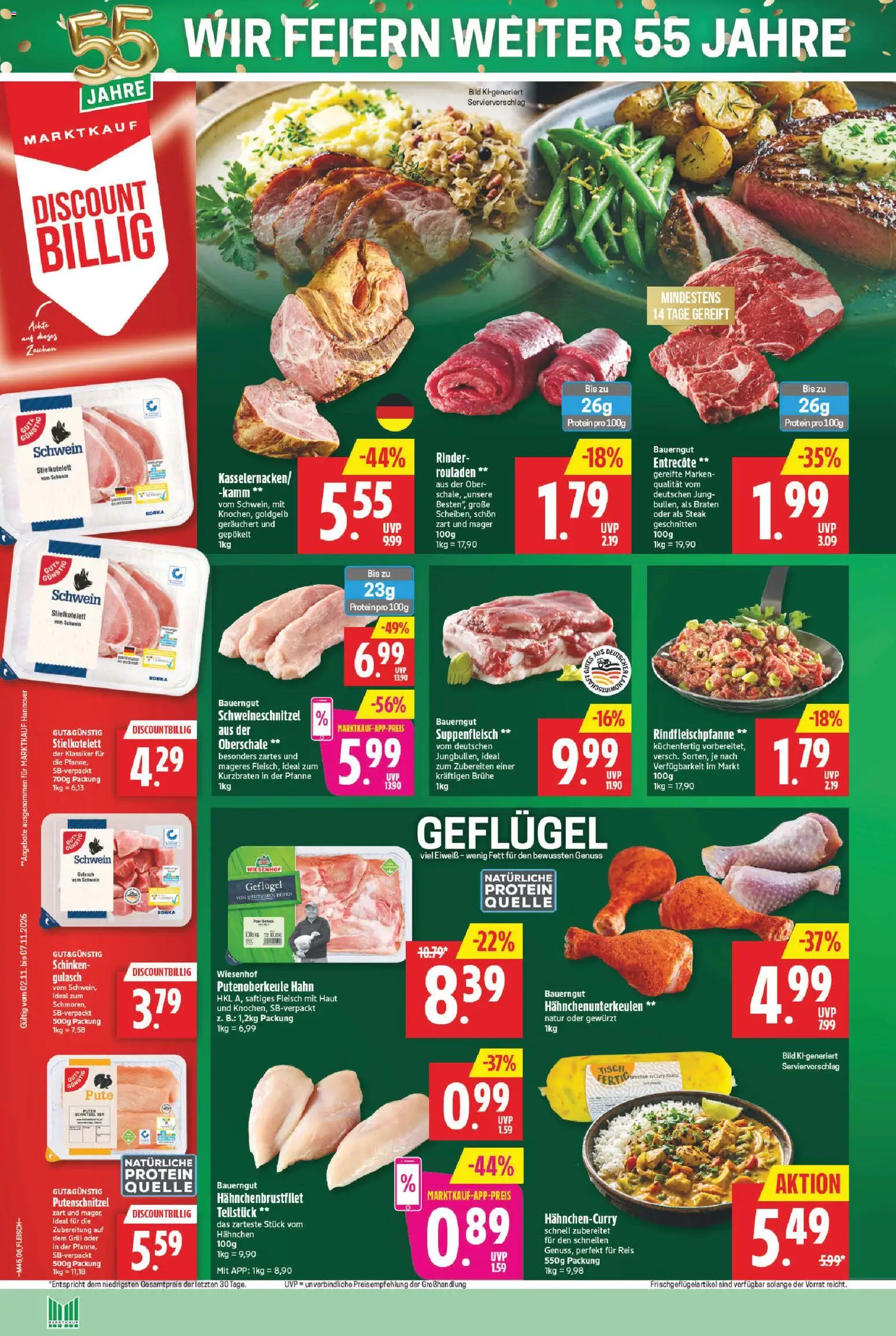 Vorschau von dem Prospekt des Geschäftes Marktkauf, gültig ab dem 02.11.2026